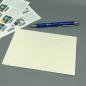 Preview: Umschlag C6 Papier Grußkarten elfenbein Stift Briefmarken